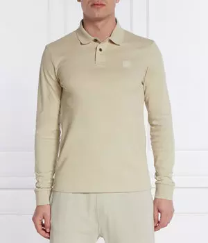 Рубашка поло Boss Orange, желтый