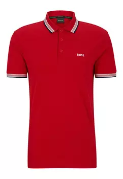 Рубашка поло BOSS PADDY Regular Fit, красный