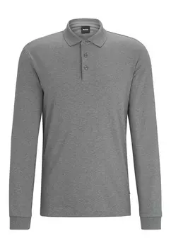 Рубашка поло BOSS PADO 30 Regular Fit, серый