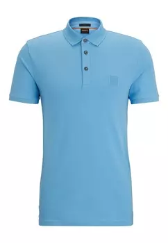 Рубашка поло BOSS PASSENGER Slim Fit, светло-синий