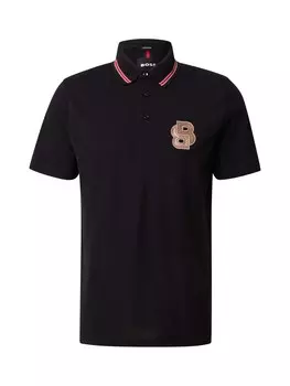 Рубашка поло BOSS Shirt C-Parris 10, черный