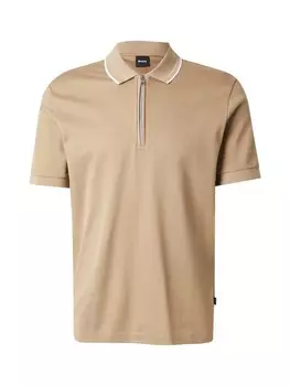 Рубашка поло BOSS Shirt H-Paras 59, бежевый