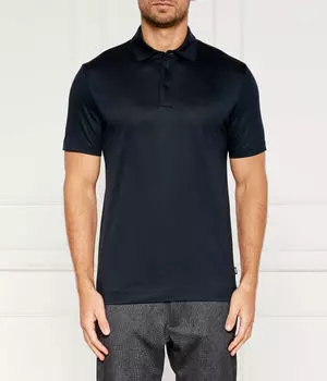 Рубашка поло Boss, синий