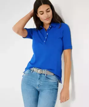 Рубашка-поло Brax "Style CLEO", синий