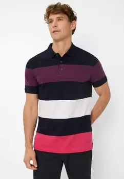 Рубашка поло BRAX, темно-фиолетовый