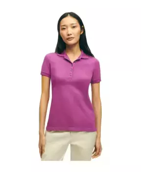 Рубашка поло Brooks Brothers, фиолетовый