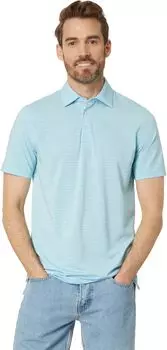 Рубашка-поло Brrreeze Bowen Stripe Performance Polo Southern Tide, цвет Rain Water