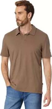 Рубашка-поло Bryce Johnny Collar AG Jeans, цвет Wild Mushroom