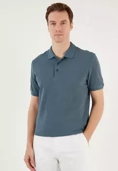Рубашка-поло Buratti, бензиново-синий