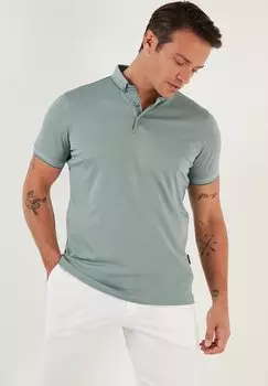 Рубашка-поло Buratti, цвет mint/smoked