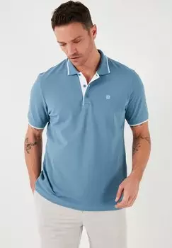 Рубашка-поло Buratti, синяя