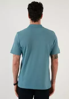 Рубашка-поло Buratti, синяя