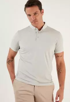 Рубашка-поло Buratti, светло-серый