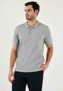 Рубашка поло Buratti, светло-серый