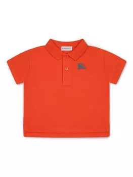 Рубашка поло Burberry Kids Johane, оранжевый