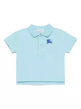 Рубашка поло Burberry Kids Johane, синий