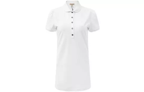 Рубашка-поло Burberry женская, белый