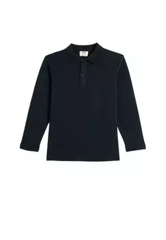 Рубашка-поло BUTTON DETAIL Koton, цвет navy