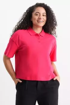 Рубашка-Поло C&A, розовый