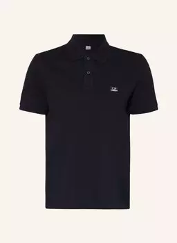 Рубашка поло C.P. COMPANY Piqu, черный