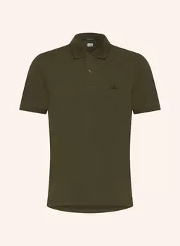 Рубашка поло C.P. COMPANY Piqu Regular Fit, хаки