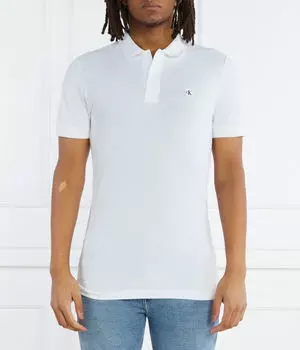 Рубашка поло Calvin Klein Jeans, белый