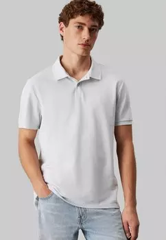 Рубашка поло Calvin Klein Jeans, светло-серый