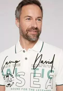 Рубашка поло Camp David, кремовый