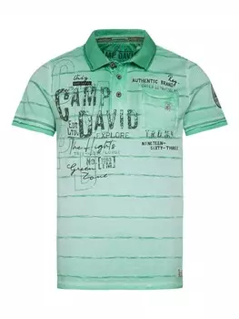 Рубашка поло Camp David, зеленый