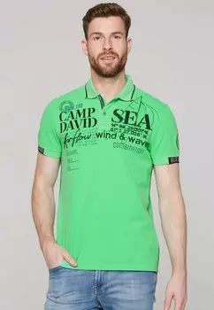 Рубашка поло Camp David, зеленый