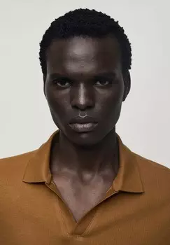 Рубашка поло CANU Mango, коричневый