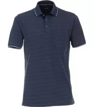 Рубашка-поло CASAMODA "Рубашка-поло CASAMODA однотонная", синий