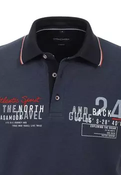 Рубашка-поло CASAMODA, темно-синяя