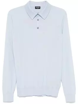 Рубашка поло Cashseta Zegna, синий