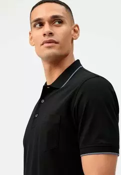 Рубашка-поло Casual Wirk OLYMP, черная
