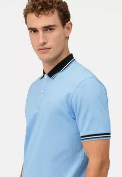 Рубашка-поло Casual Wirk OLYMP, светло-голубая
