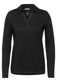 Рубашка поло CECIL Shirt, черный