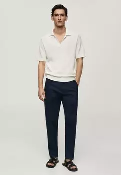 Рубашка поло CESARE Mango, цвет Zamana Biel