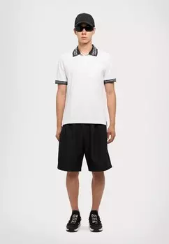 Рубашка поло CHAIN COLLAR Versace, белый