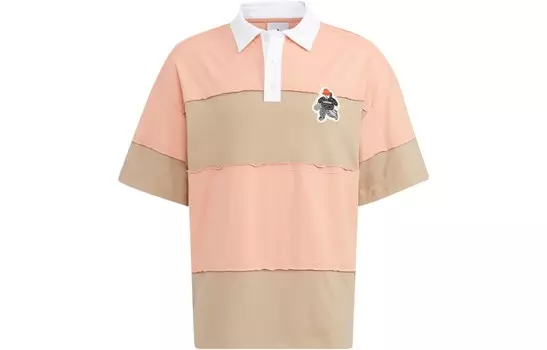 Рубашка поло CHARR MORITA унисекс розовая Adidas Originals, розовый