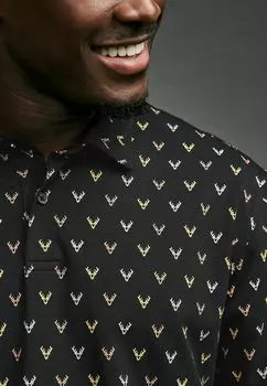 Рубашка поло CHRISTMAS REGULAR FIT Next, черный