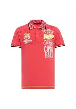 Рубашка поло Cipo & Baxx, цвет fuchia
