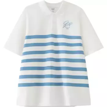 Рубашка поло City Leisure Series для мужчин Gap, синий