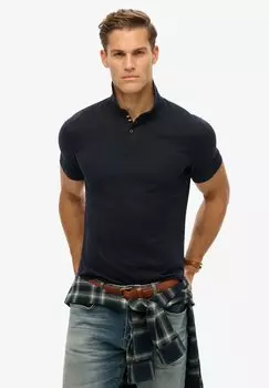 Рубашка поло CITY Superdry, темно-синий