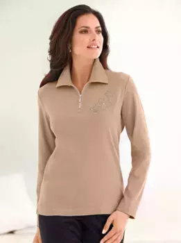 Рубашка-поло Classic Basics "Poloshirt", бежевый