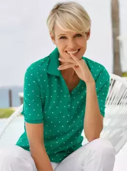 Рубашка-поло Classic Basics "Poloshirt", изумрудный