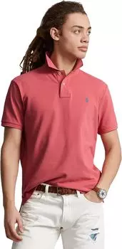 Рубашка-поло Classic Fit Mesh Polo Shirt Polo Ralph Lauren, цвет Red Sky