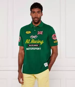 Рубашка поло Classic fit Polo Ralph Lauren, зеленый
