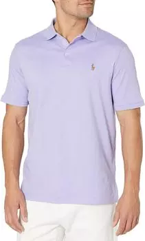 Рубашка-поло Classic Fit Soft Cotton Polo Shirt Polo Ralph Lauren, цвет Purple 1