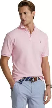 Рубашка-поло Classic Fit Soft Cotton Polo Shirt Polo Ralph Lauren, цвет Carmel Pink